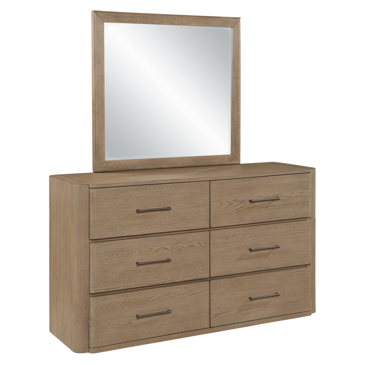 Theo Brown 4-Piece King Upholstered Bedroom Set from Steve Silver - Luna Furniture