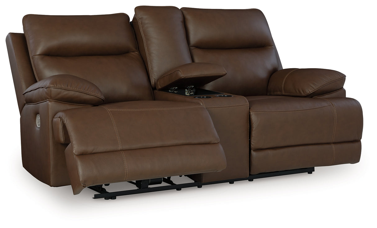 VonRyan Sofa, Loveseat and Recliner in Tobacco from Ashley - Luna Furniture