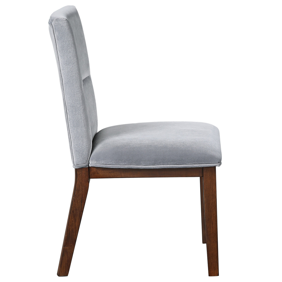 Zen 5-Piece Dining Set with Gray Velvet Side Chairs from Steve Silver - Luna Furniture