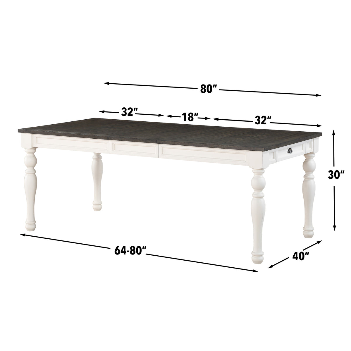 Joanna 6 Piece Dining(Table, Bench & 4 Side Chairs) from Steve Silver - Luna Furniture