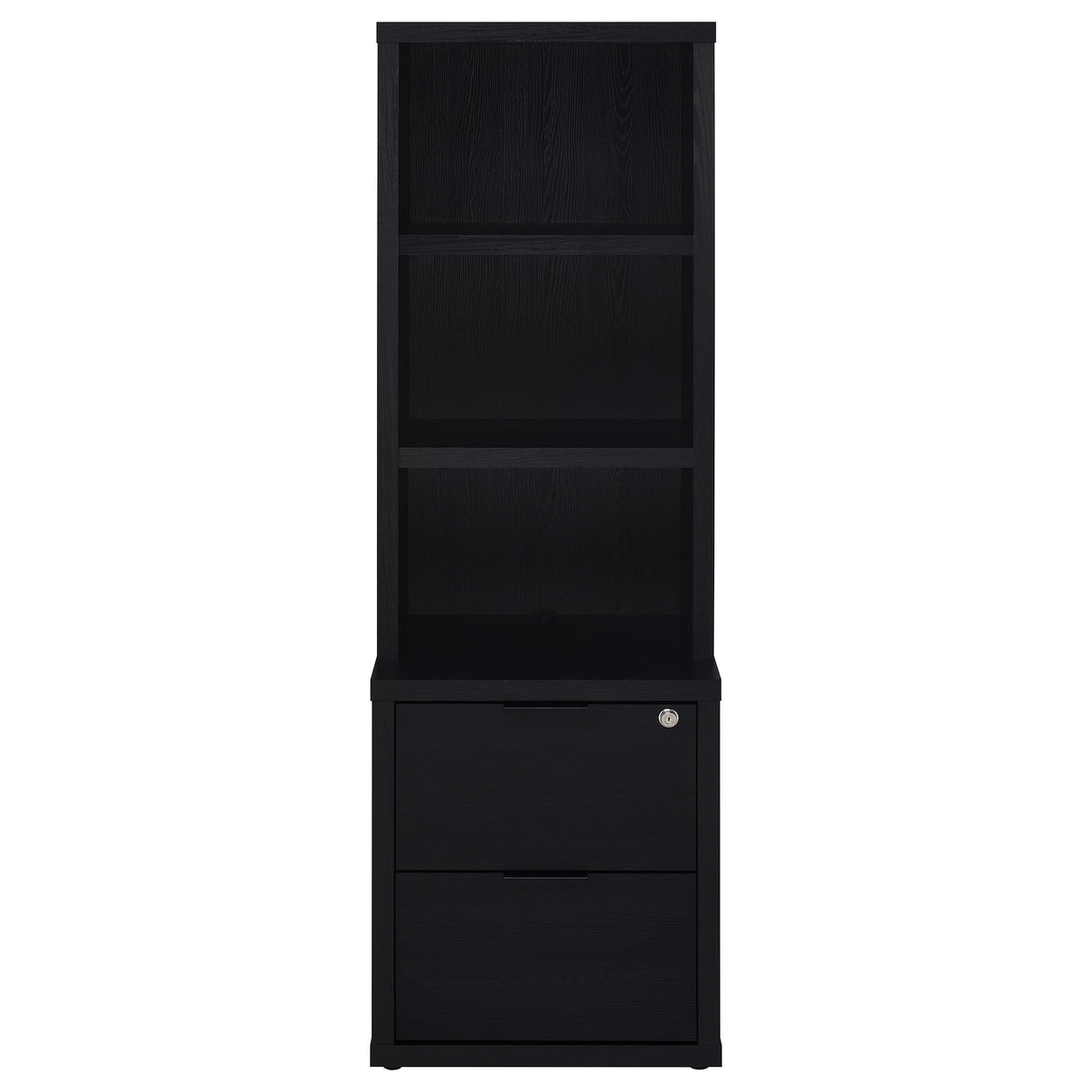 Westpark Black 3-Piece Wall Unit Bookcase Set with USB from Coaster - Luna Furniture