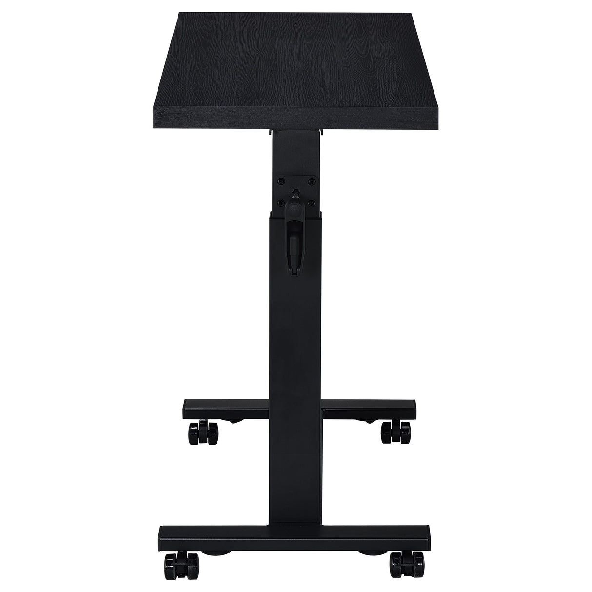 Westpark Black Height Adjustable Mobile Bedroom C-Table Side Table from Coaster - Luna Furniture