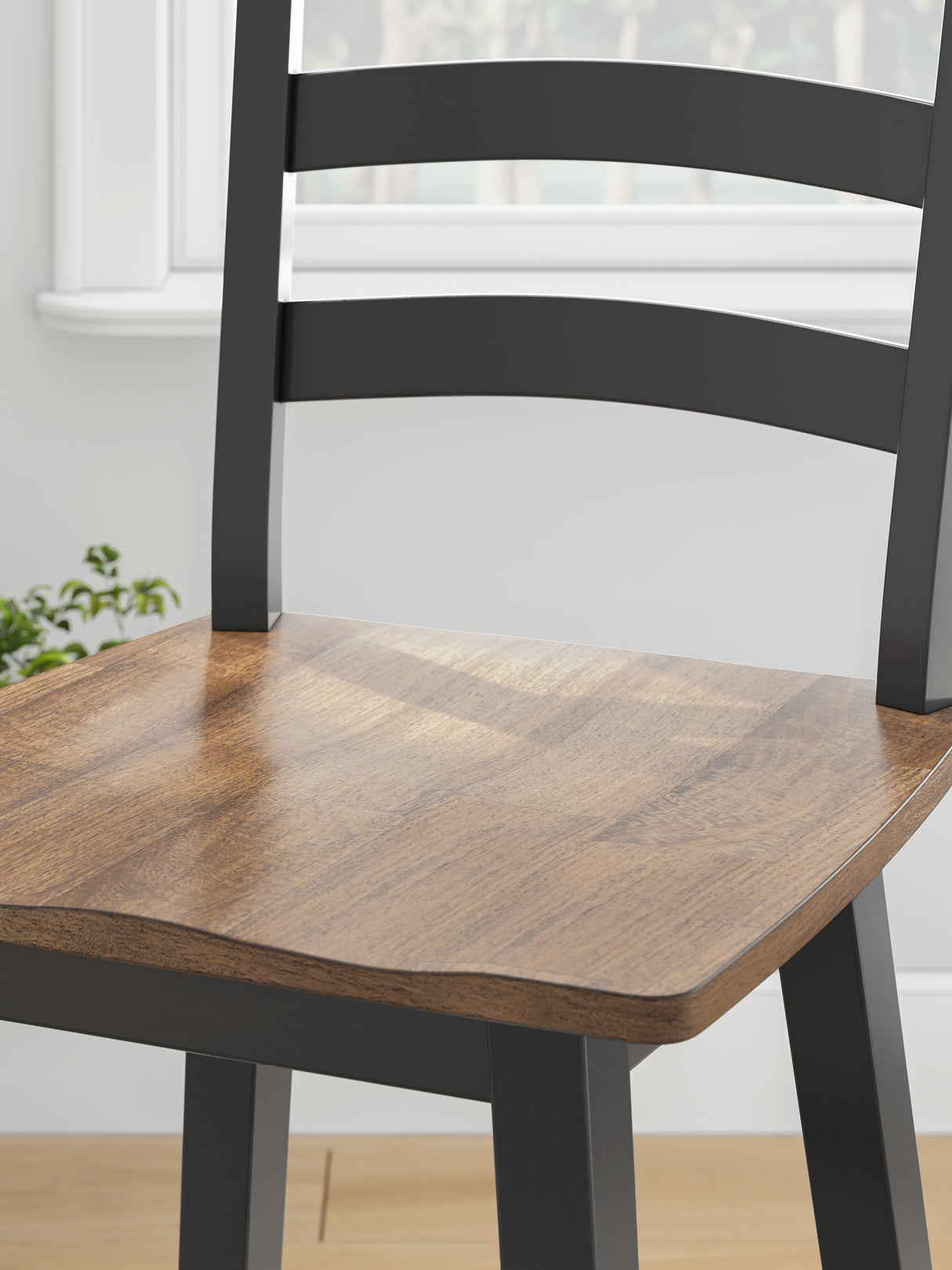 Wildenauer Brown/Black Bar Table and 4 Barstools from Ashley - Luna Furniture