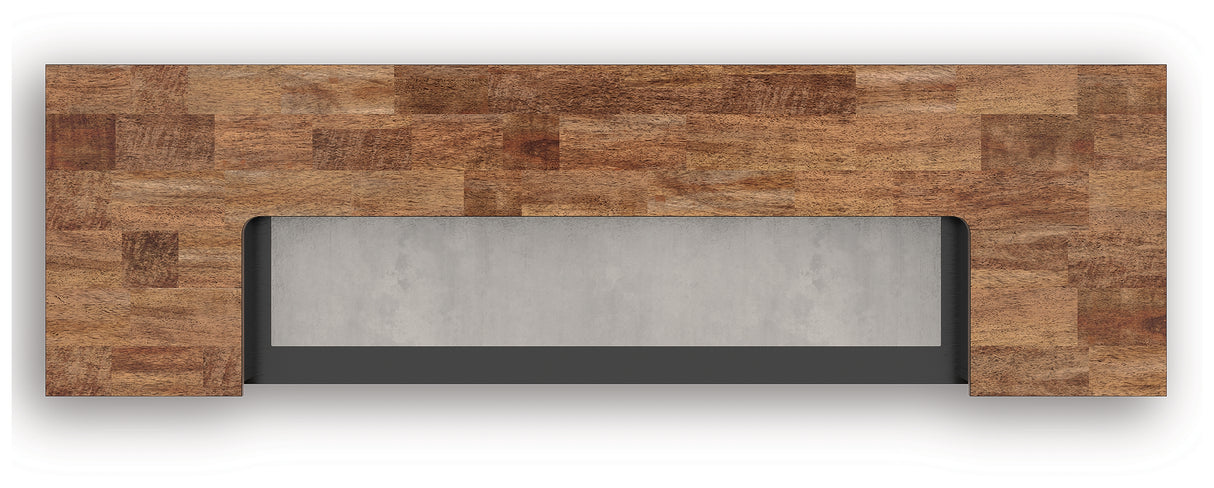 Wildenauer Brown/Black Bar Table and 4 Barstools from Ashley - Luna Furniture