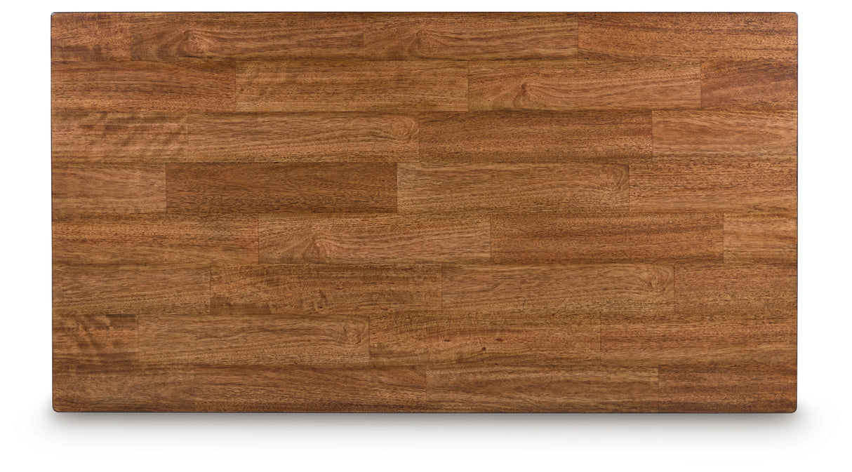 Wildenauer Brown/Black Lift-Top Coffee Table from Ashley - Luna Furniture