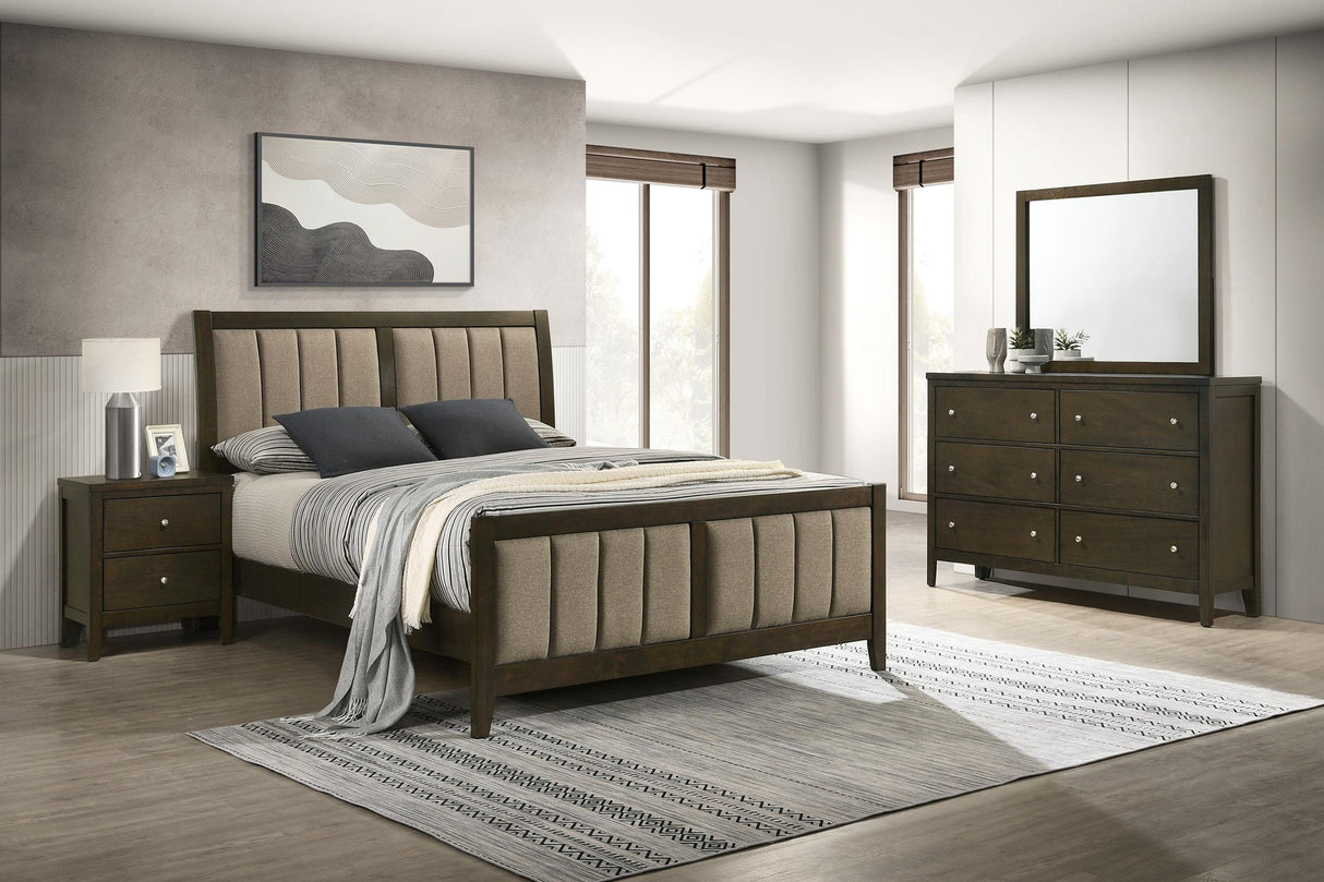 Wilkes 4-piece Full Bedroom Set Dark Cocoa from Coaster - Luna Furniture