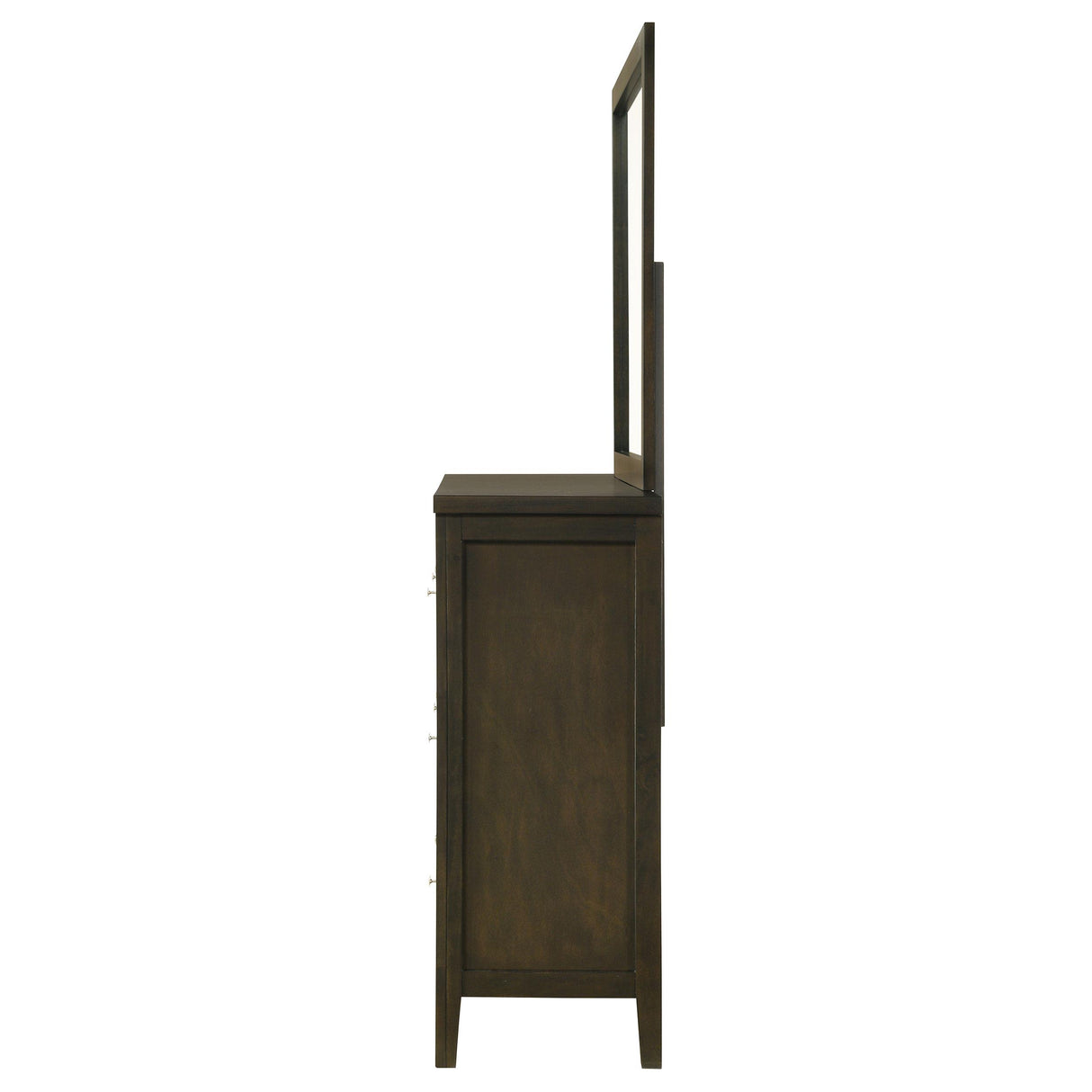 Wilkes 6-drawer Dresser and Mirror Dark Cocoa from Coaster - Luna Furniture