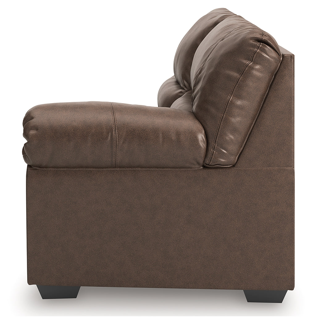 WillowBend Umber Right-Arm Facing Loveseat from Ashley - Luna Furniture
