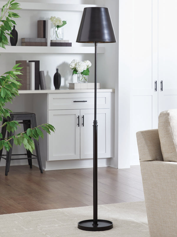 Wimner Antique Bronze Finish Floor Lamp