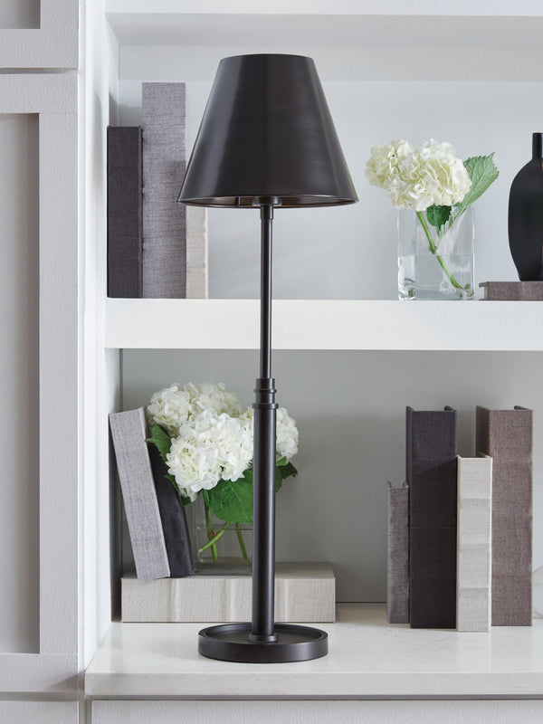 Wimner Antique Bronze Finish Table Lamp