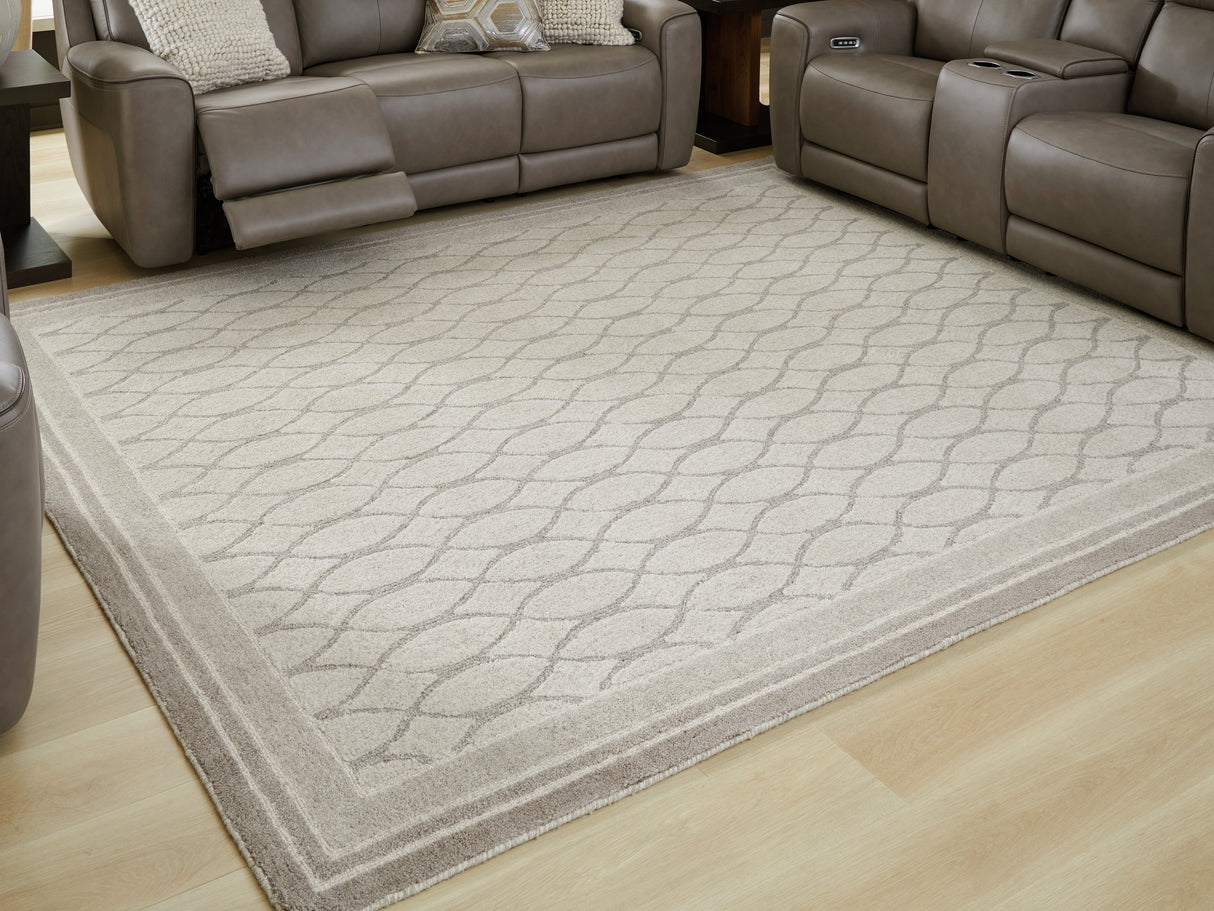Wimney Gray Large Rug from Ashley - Luna Furniture