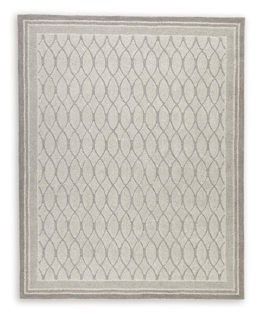 Wimney Gray Large Rug from Ashley - Luna Furniture