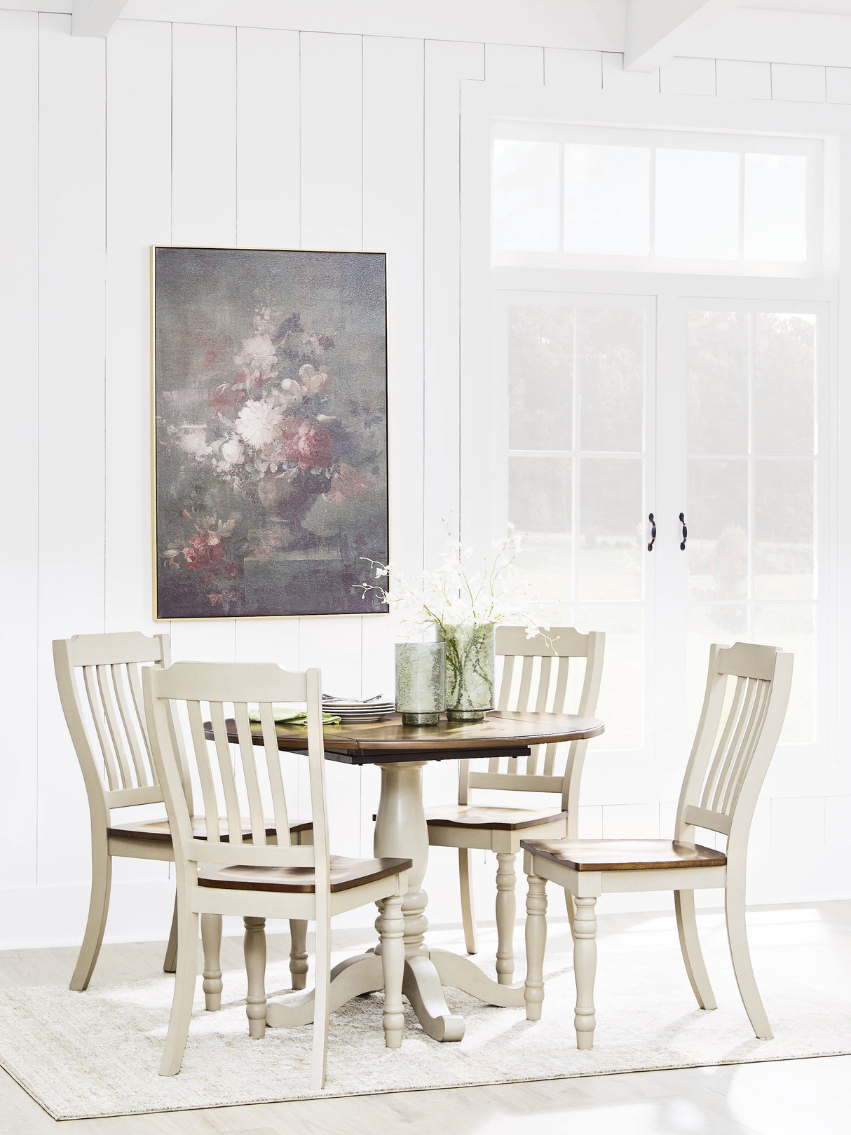 Wirloni Dining Table and 4 Chairs from Ashley Furniture - Luna Furniture