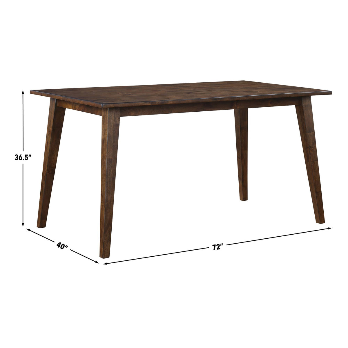 Canton Mocha 72" Solid Wood Counter Table from Steve Silver - Luna Furniture