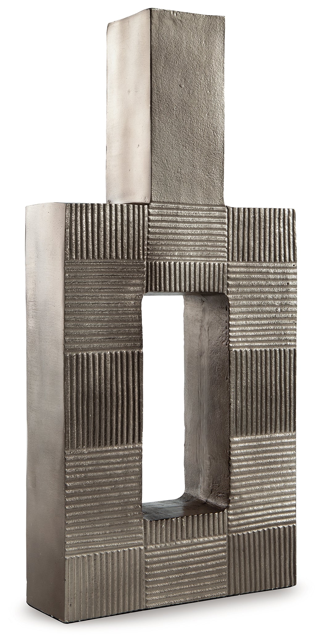 Wrengrove Antique Nickel Finish Vase from Ashley - Luna Furniture