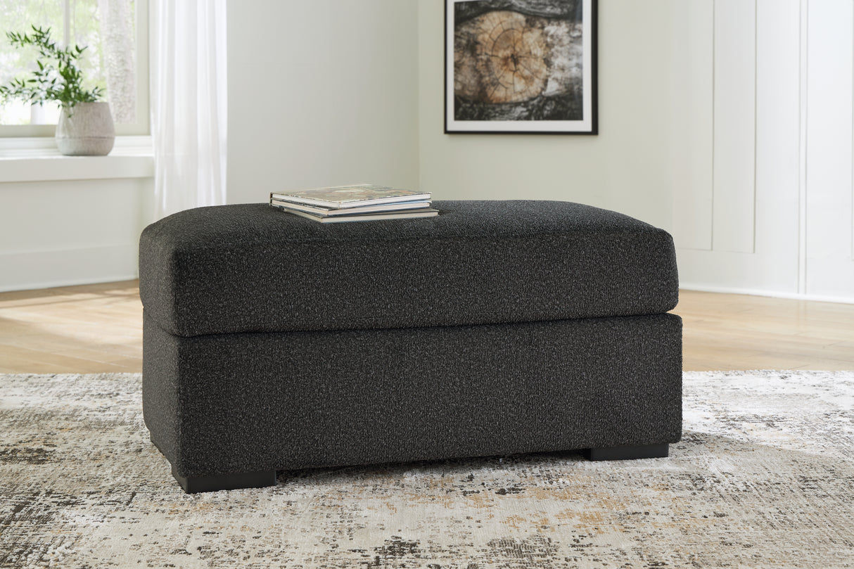 Wryenlynn Sofa, Loveseat, Chair and Ottoman in Onyx from Ashley - Luna Furniture
