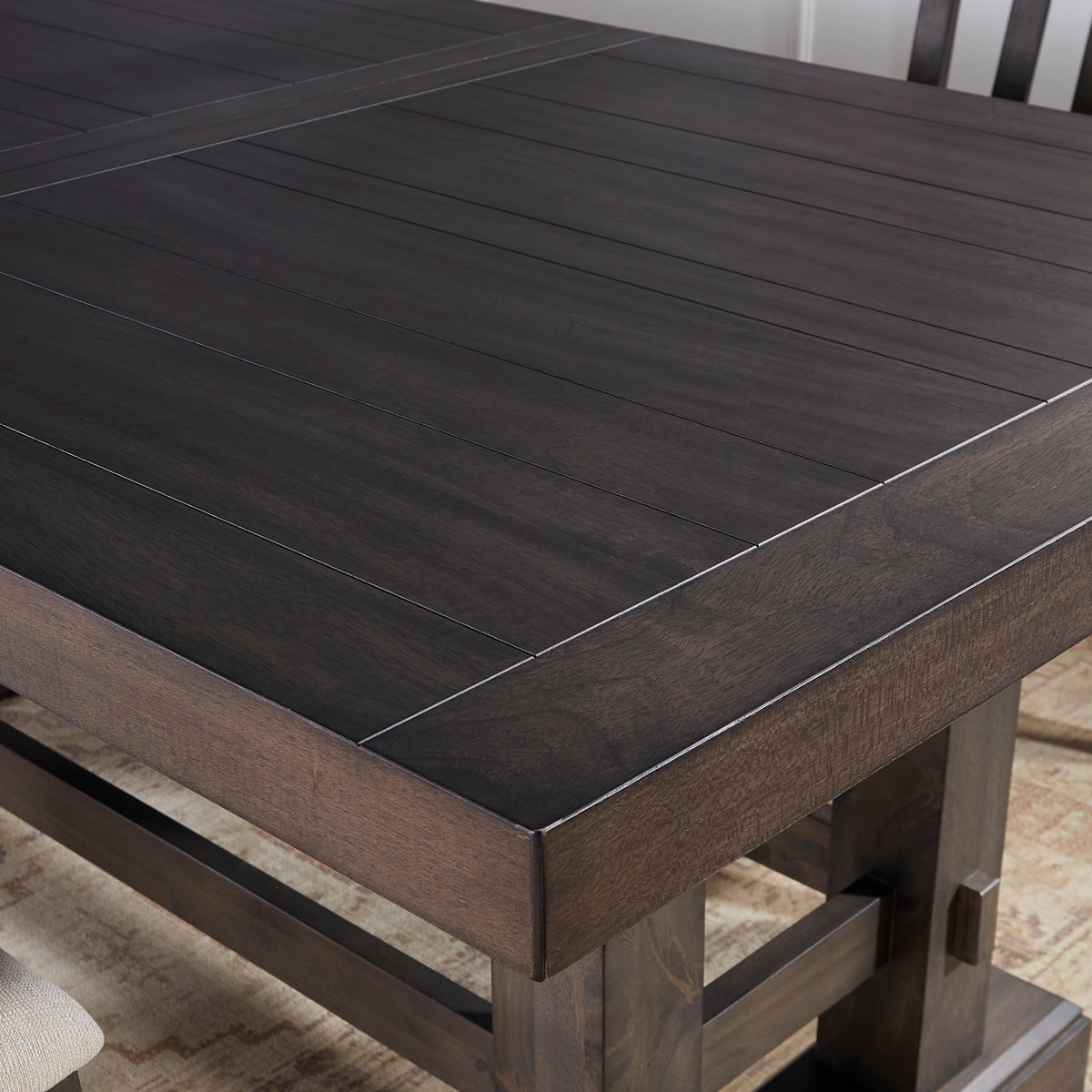 Napa 7-Piece Dining Set(Table, 2 Upholstered & 4 Side Chairs) from Steve Silver - Luna Furniture