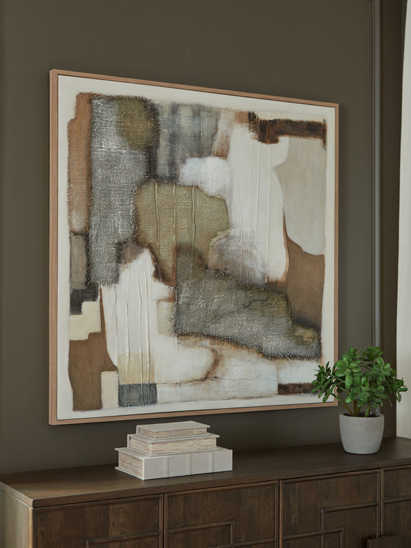 Wylander Tan/Brown/Gray Wall Art