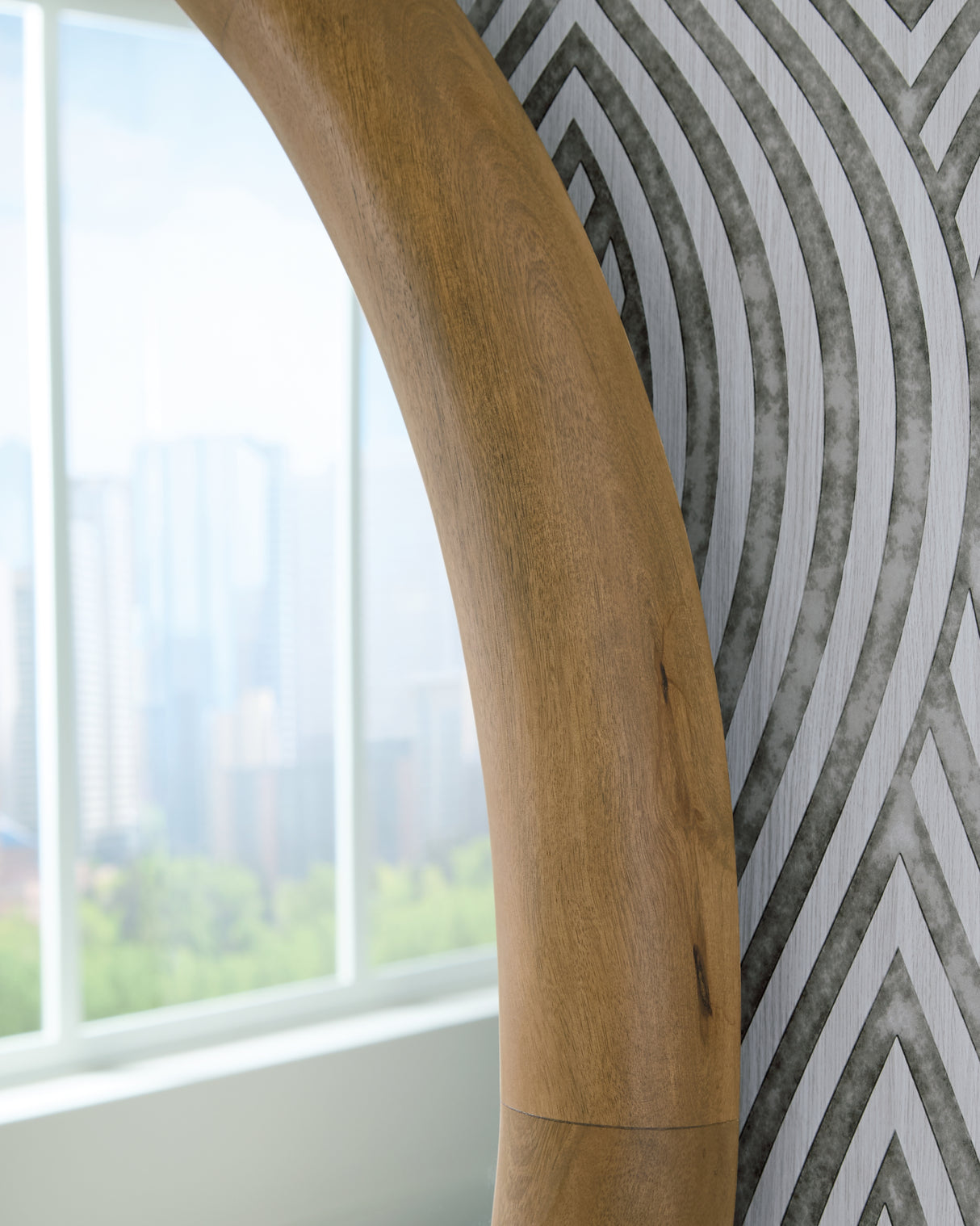 Yadiel Brown Accent Mirror from Ashley - Luna Furniture