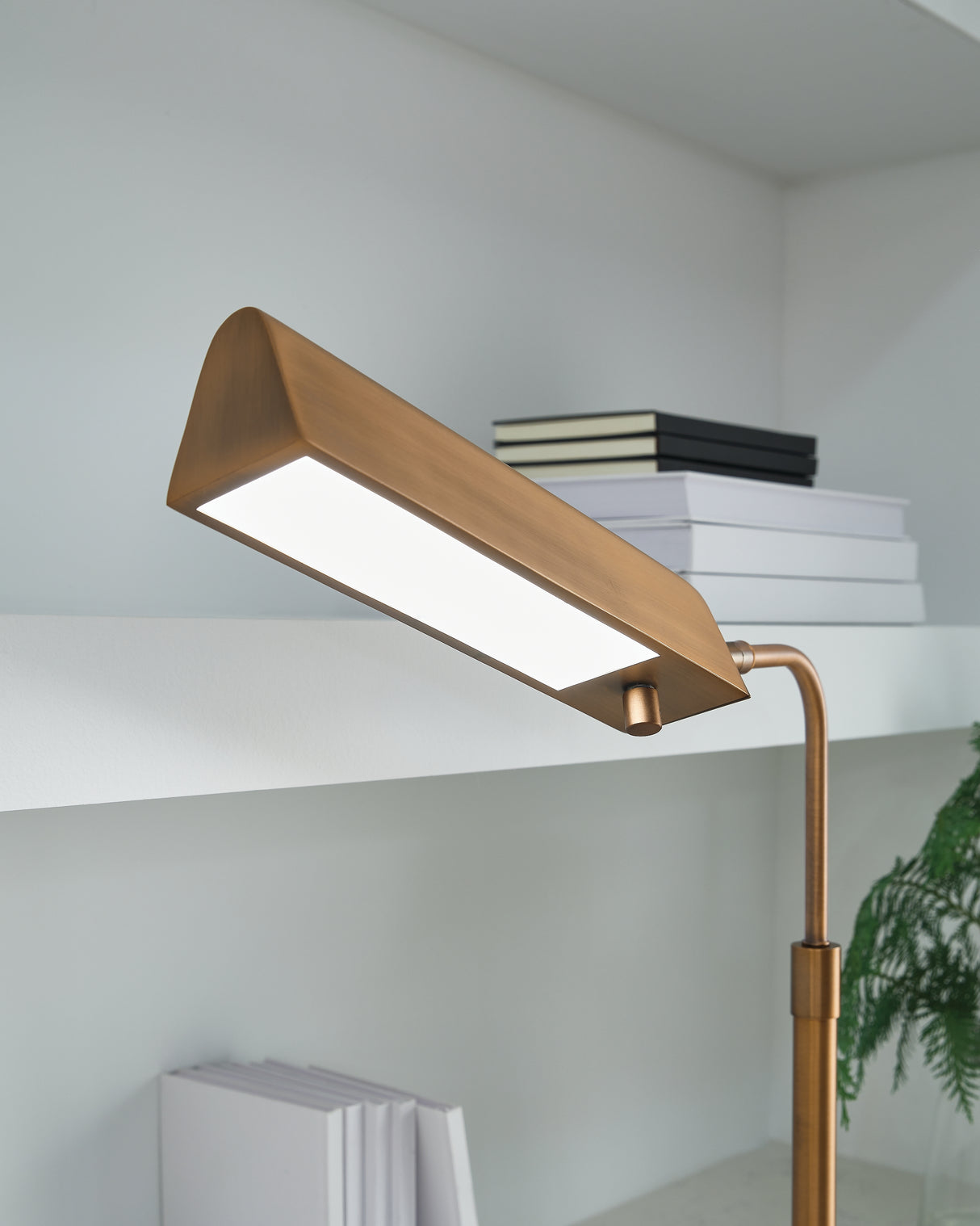 Yafe Bronze Finish Desk Lamp from Ashley - Luna Furniture