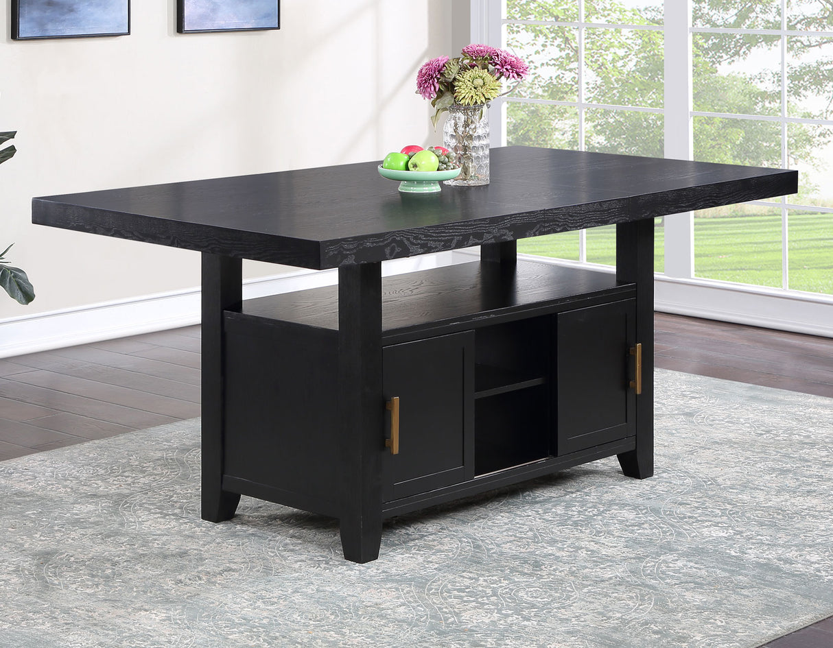 Yves 78-inch Counter Storage Table from Steve Silver - Luna Furniture