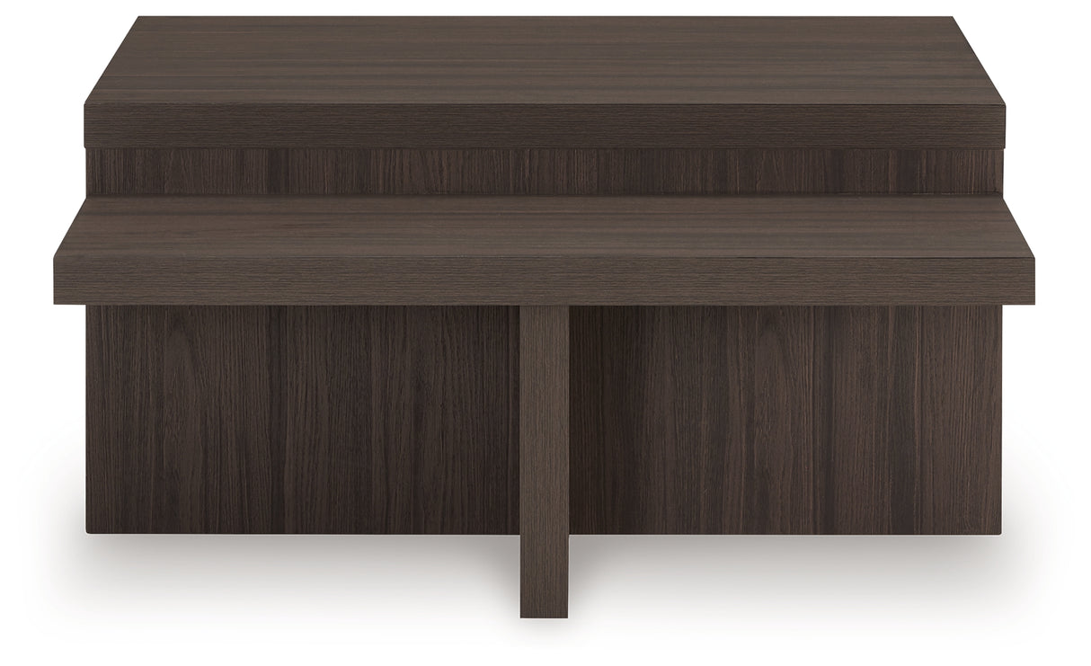 Zendex Brown Table from Ashley - Luna Furniture