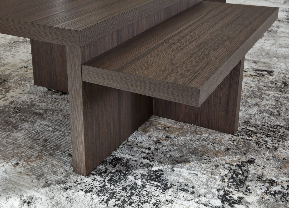 Zendex Brown Table from Ashley - Luna Furniture