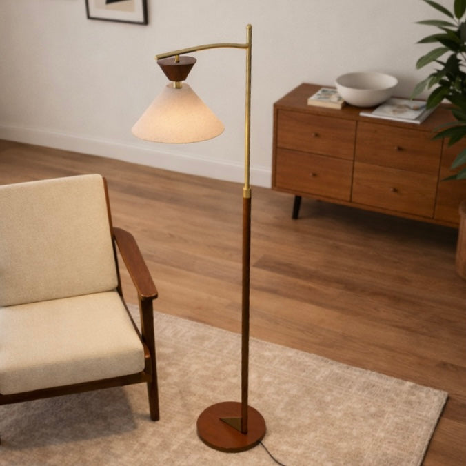 Zensa Brown Floor Lamp from Ashcroft Furniture - Luna Furniture