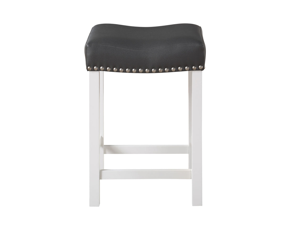 Zermatt 24″ Backless Counter Stool, Set of 2 from Steve Silver - Luna Furniture