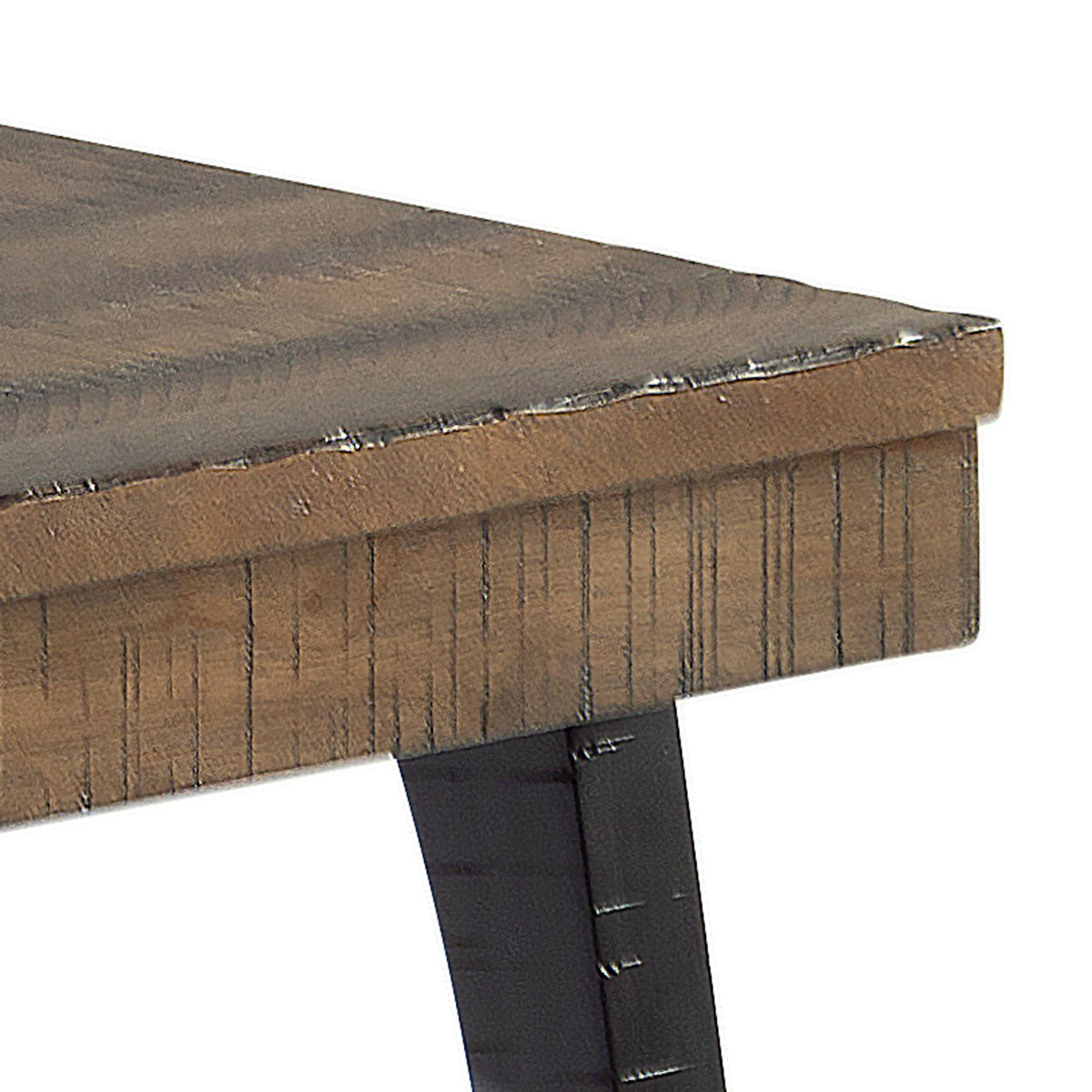 Ralston Caramel/Ebony End Table from Steve Silver - Luna Furniture