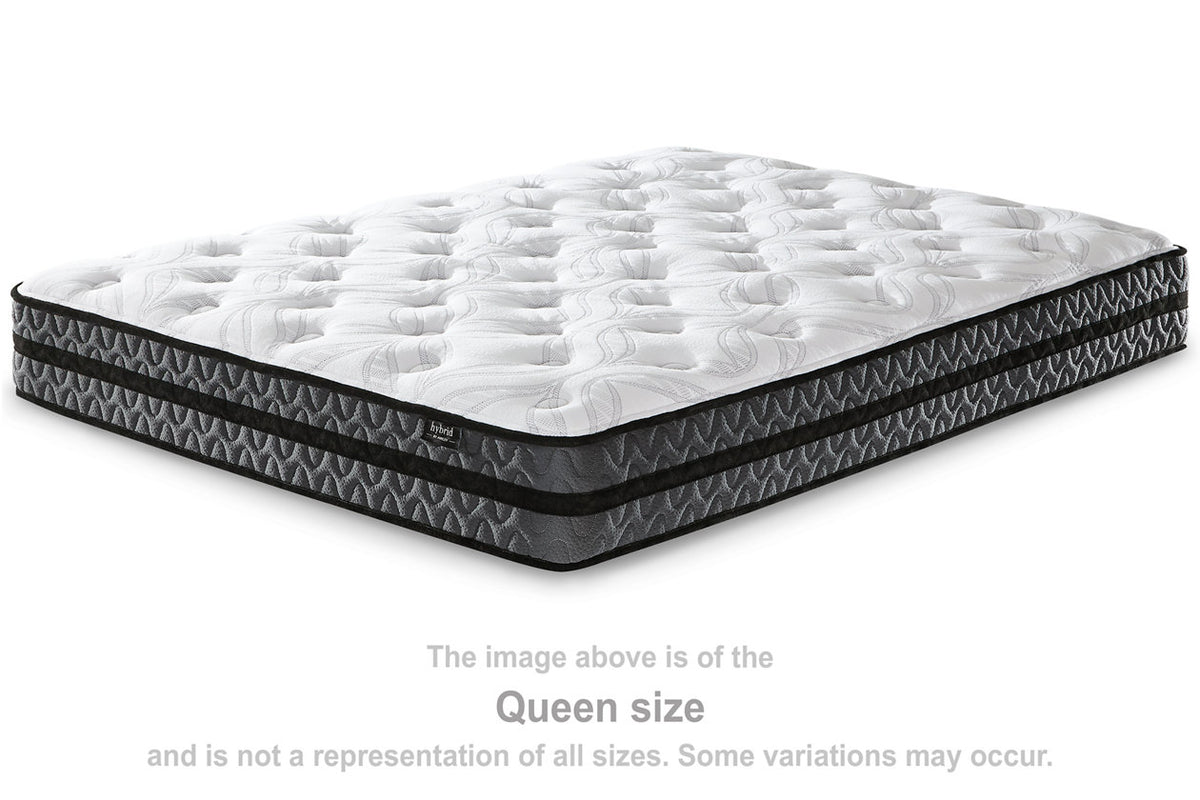 10 Inch Pocketed Hybrid White King Mattress from Ashley Furniture - Luna Furniture