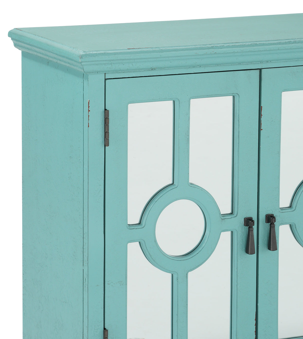 Poppy Antique Aqua Accent Chest from Homelegance - Luna Furniture