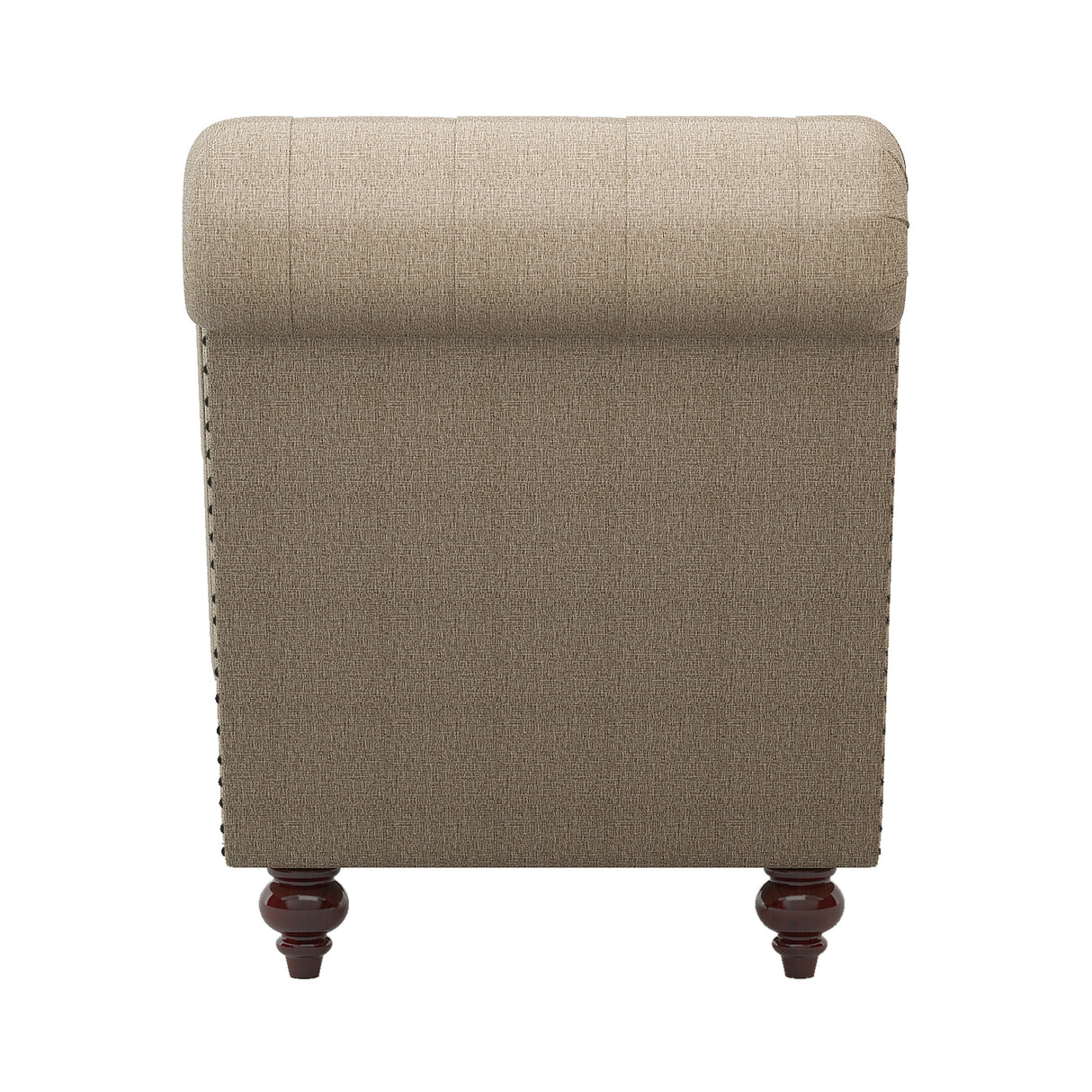 Bonne Brown Chaise from Homelegance - Luna Furniture