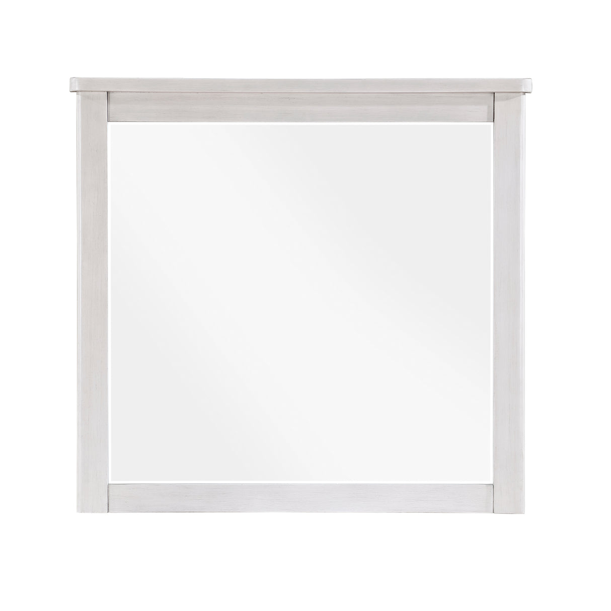Ambrose Antique White/Gray Mirror (Mirror Only) from Homelegance - Luna Furniture