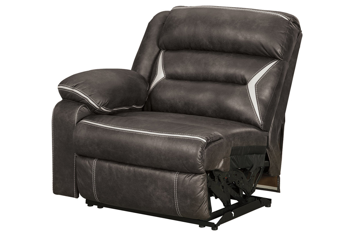 Kincord Midnight Left-Arm Facing Power Recliner from Ashley - Luna Furniture