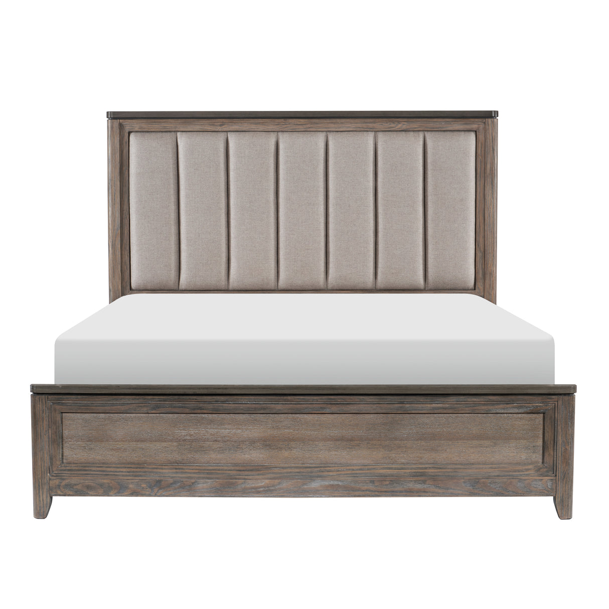 Newell Light Brown Eastern King Bed from Homelegance - Luna Furniture