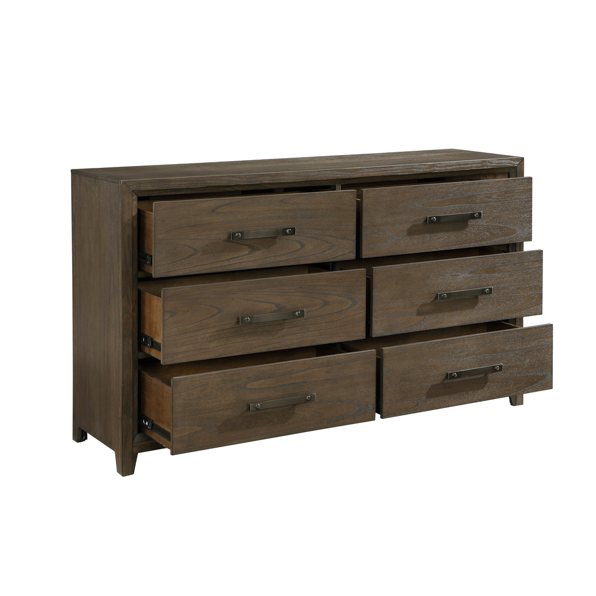 Cambridge Dark Walnut Upholstered Storage Platform Bedroom Set from Homelegance - Luna Furniture
