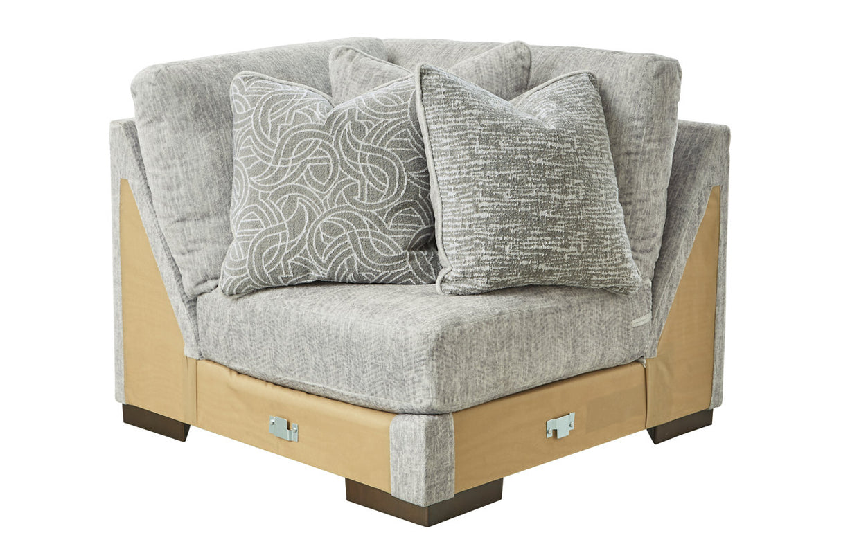 Regent Park Pewter Wedge from Ashley - Luna Furniture