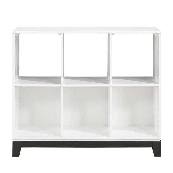 Garretson White Bookcase