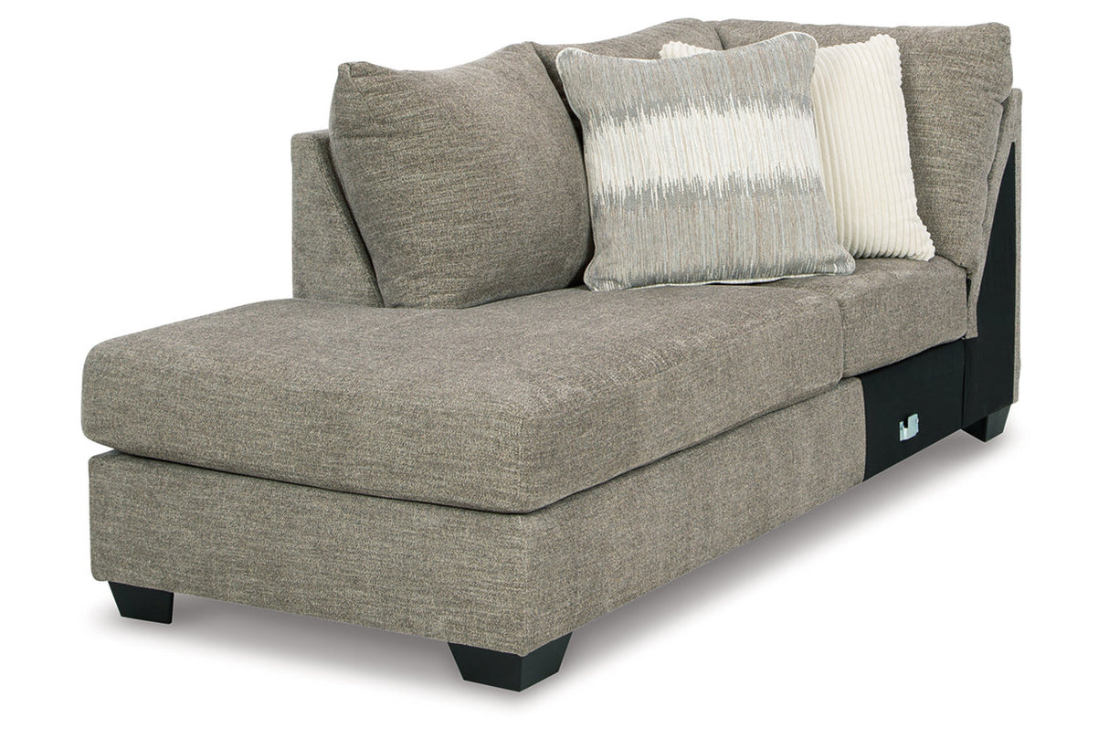 Creswell Stone Left-Arm Facing Corner Chaise from Ashley - Luna Furniture