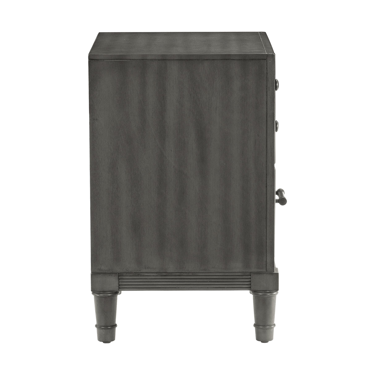 Wittenberry Gray 4-Piece Bedroom Set (Queen Bed, Nightstand, Dresser, Mirror) from Homelegance - Luna Furniture