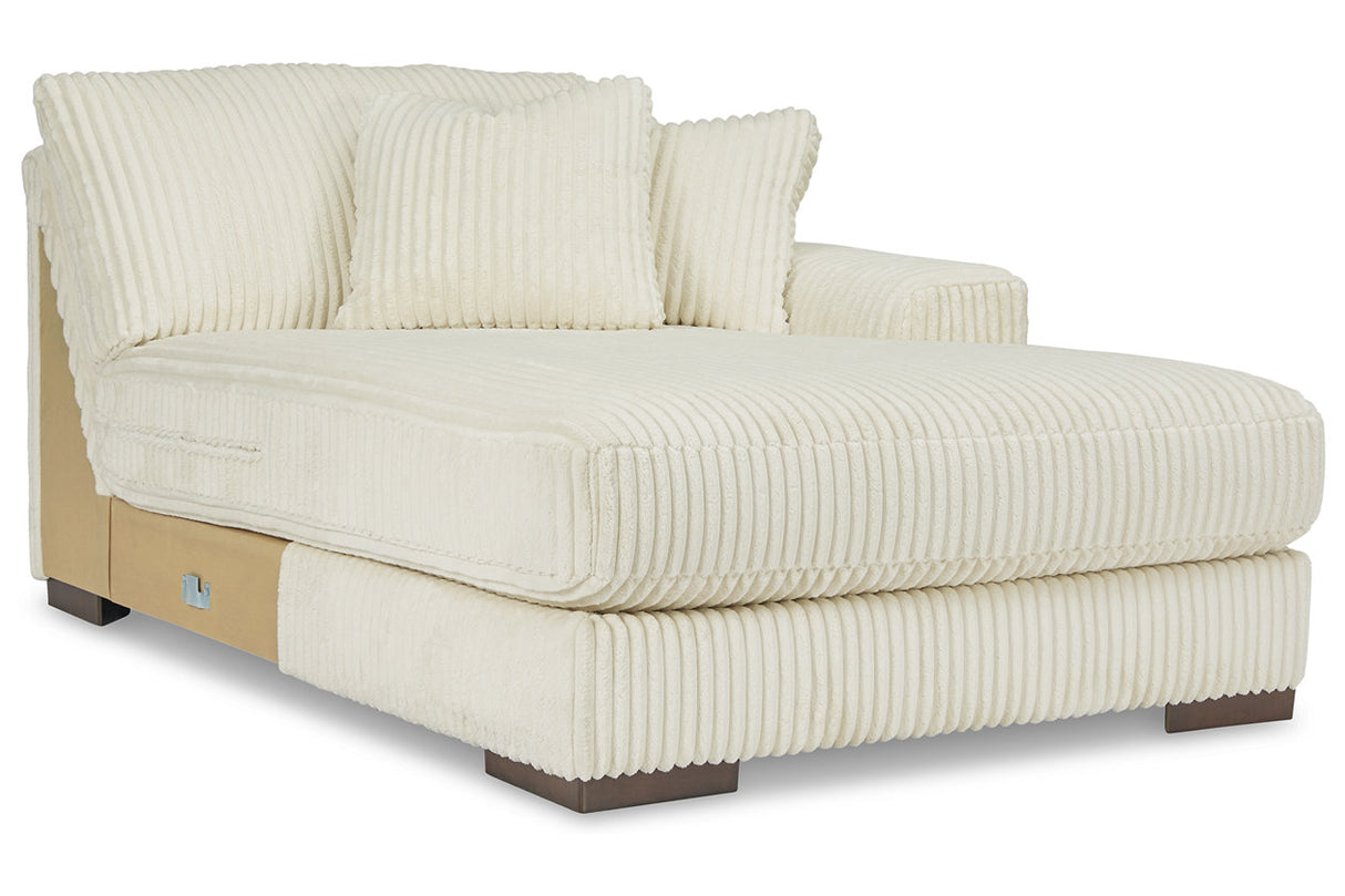 Lindyn Ivory Right-Arm Facing Corner Chaise from Ashley - Luna Furniture