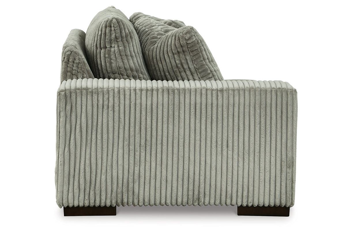 Lindyn Fog Left-Arm Facing Corner Chair from Ashley - Luna Furniture