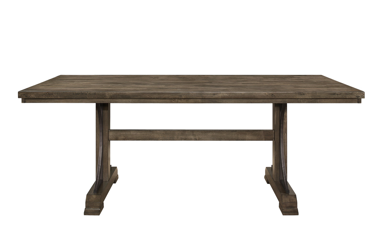 Quincy Grayish Brown Dining Table