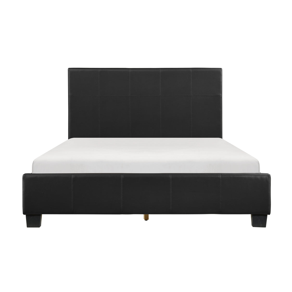 Lorenzi Black Eastern King Platform Bed from Homelegance - Luna Furniture