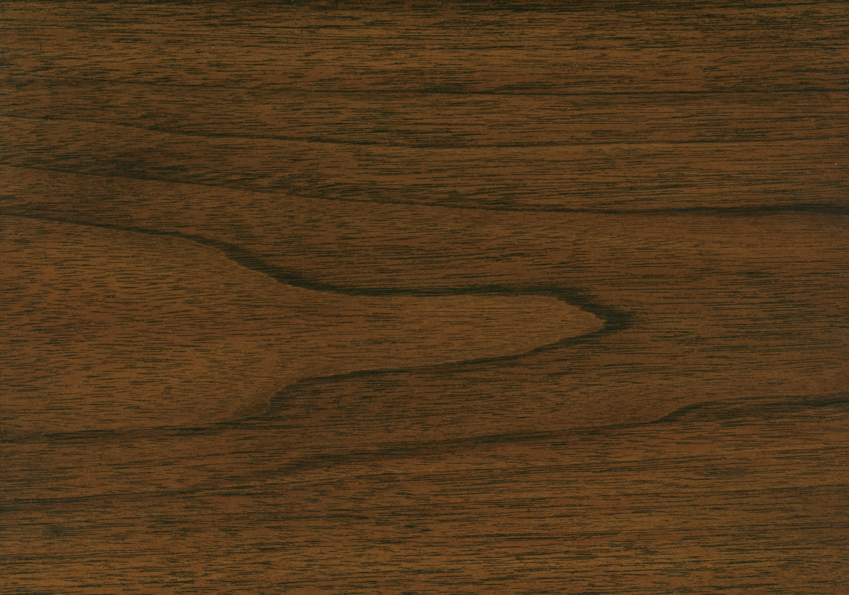 Sedley Walnut/Rustic Black Return Desk from Homelegance - Luna Furniture