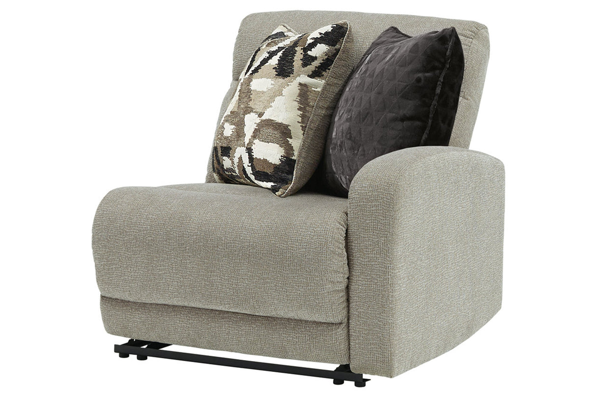 Colleyville Stone Right-Arm Facing Power Recliner from Ashley - Luna Furniture