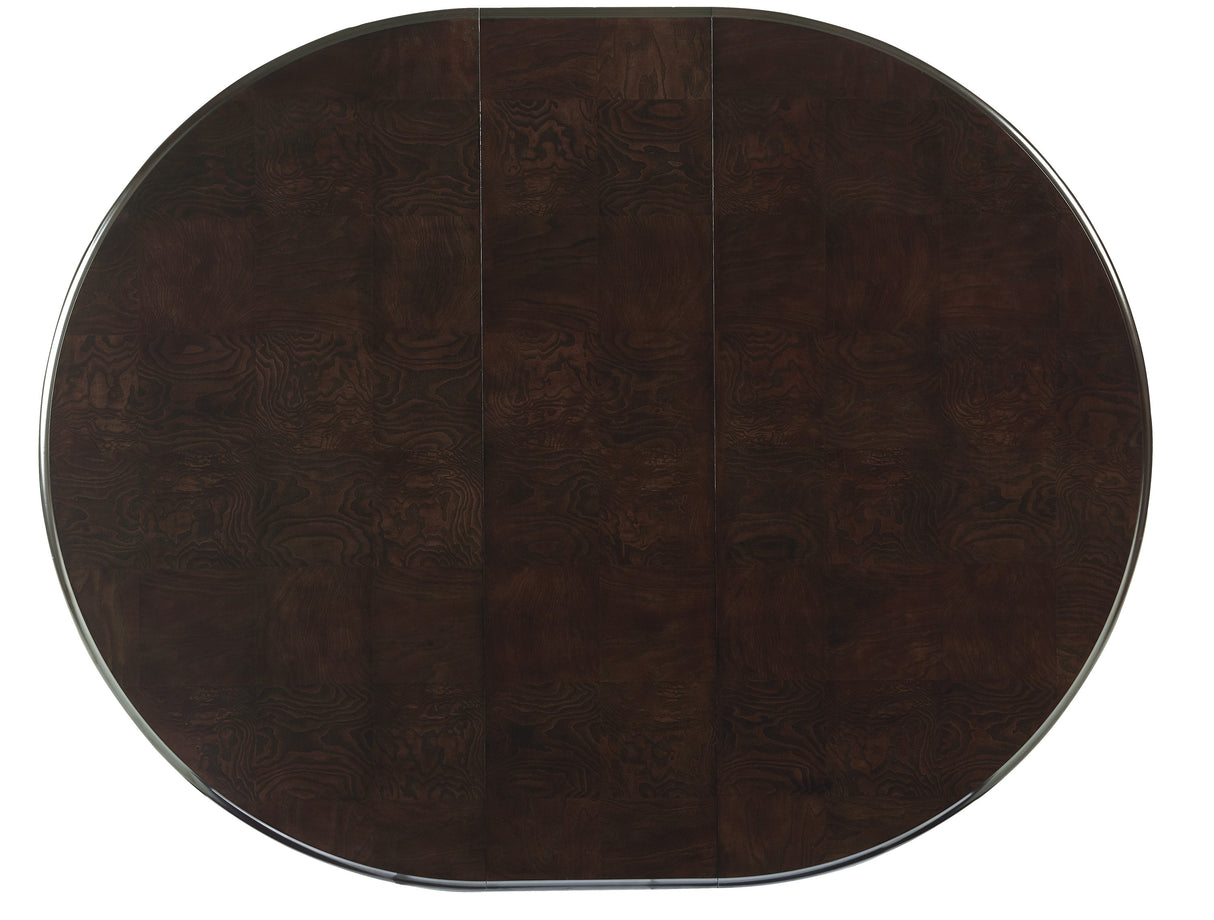 Savion Espresso Round/Oval 5-Piece Dining Set from Homelegance - Luna Furniture