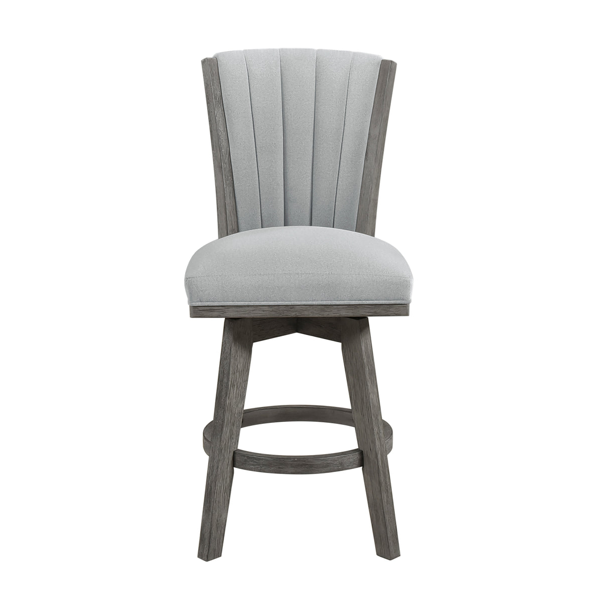 5507-24GYS Swivel Counter Height Chair, Set of 2 from Homelegance - Luna Furniture