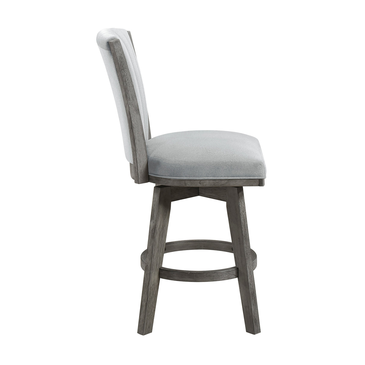 5507-24GYS Swivel Counter Height Chair, Set of 2 from Homelegance - Luna Furniture